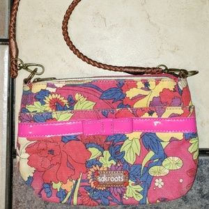 Sakroots Small Floral Crossbody Bag